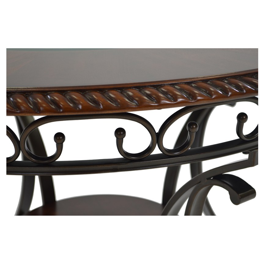 Glambrey 5Piece High Dining Set El Dorado Furniture