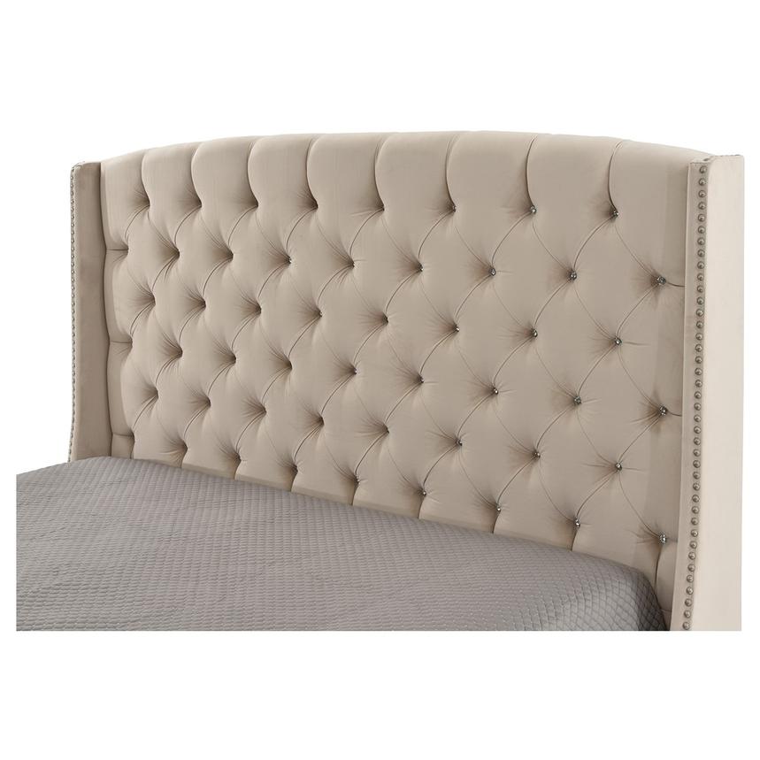 Majestic Beige King Platform Bed El Dorado Furniture