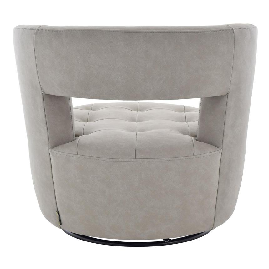 Noale Light Gray Swivel Accent Chair El Dorado Furniture