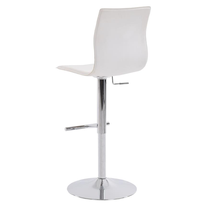 Evolution White Adjustable Stool  alternate image, 3 of 8 images.