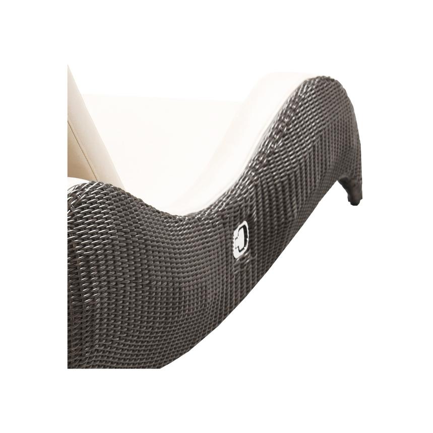 Luxor Brown Chaise Lounge - Thumbnail 5