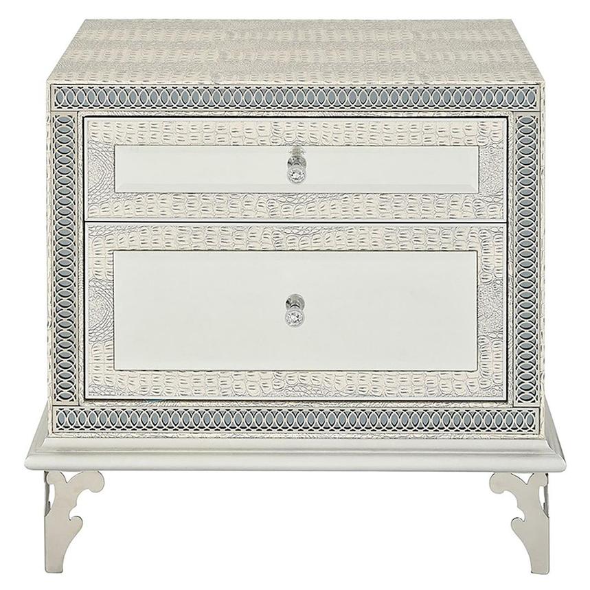 Hollywood Swank Pearl Nightstand  main image, 1 of 10 images.