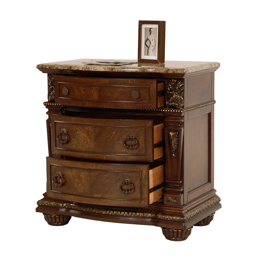 Coventry Tobacco Nightstand alternate image, 3 of 8 images.