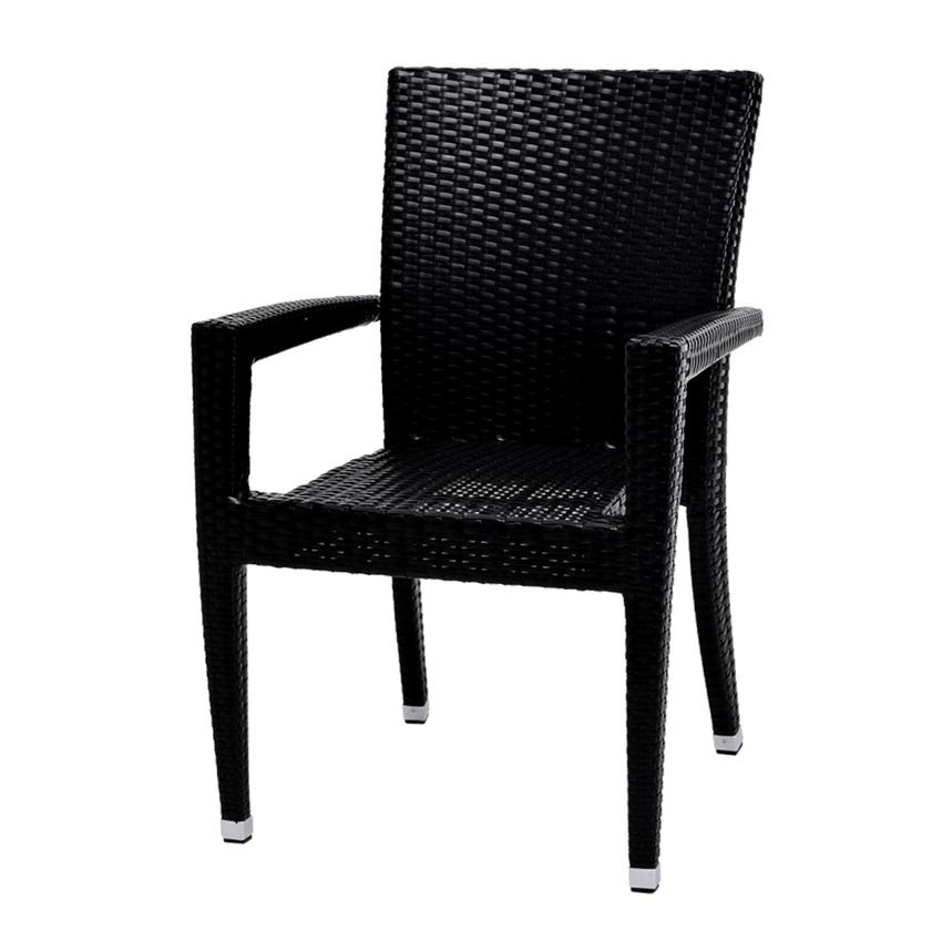 Neilina Black Arm Chair  main image, 1 of 4 images.