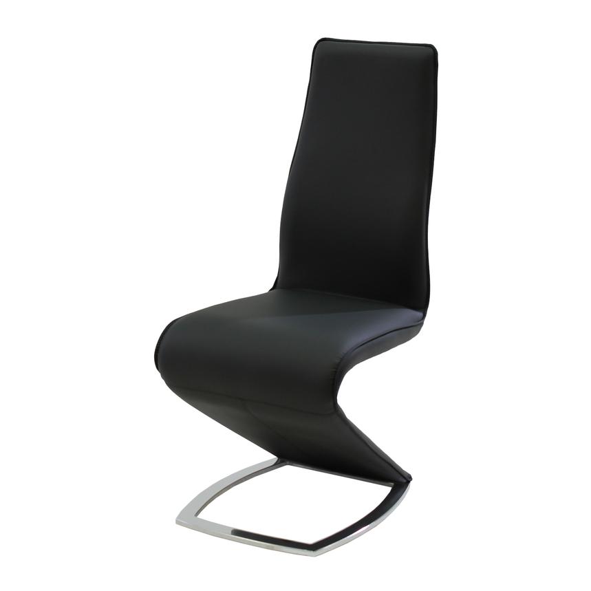 Jessy Black Side Chair  main image, 1 of 6 images.