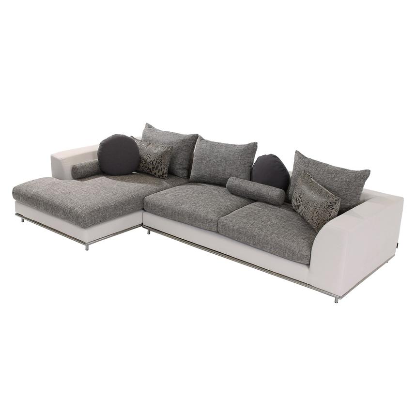 Hanna 2-Piece Sectional Sofa w/Left Chaise  main image, 1 of 8 images.