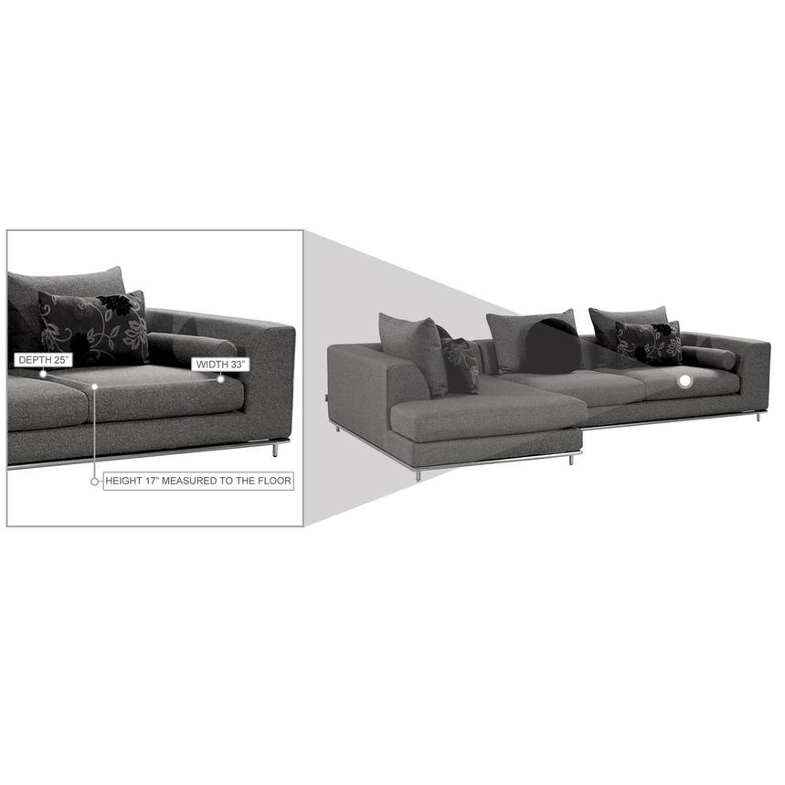 Henna 2-Piece Sectional Sofa w/Left Chaise | El Dorado Furniture