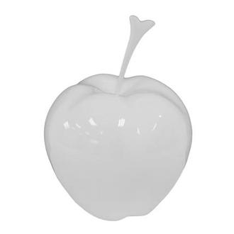 Medium White Apple Table Decor
