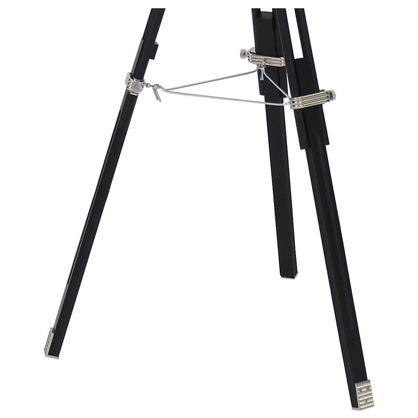 Old Hollywood Sealight Black Floor Lamp
