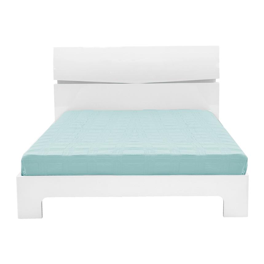 Brighton White Queen Platform Bed alternate image, 3 of 6 images.