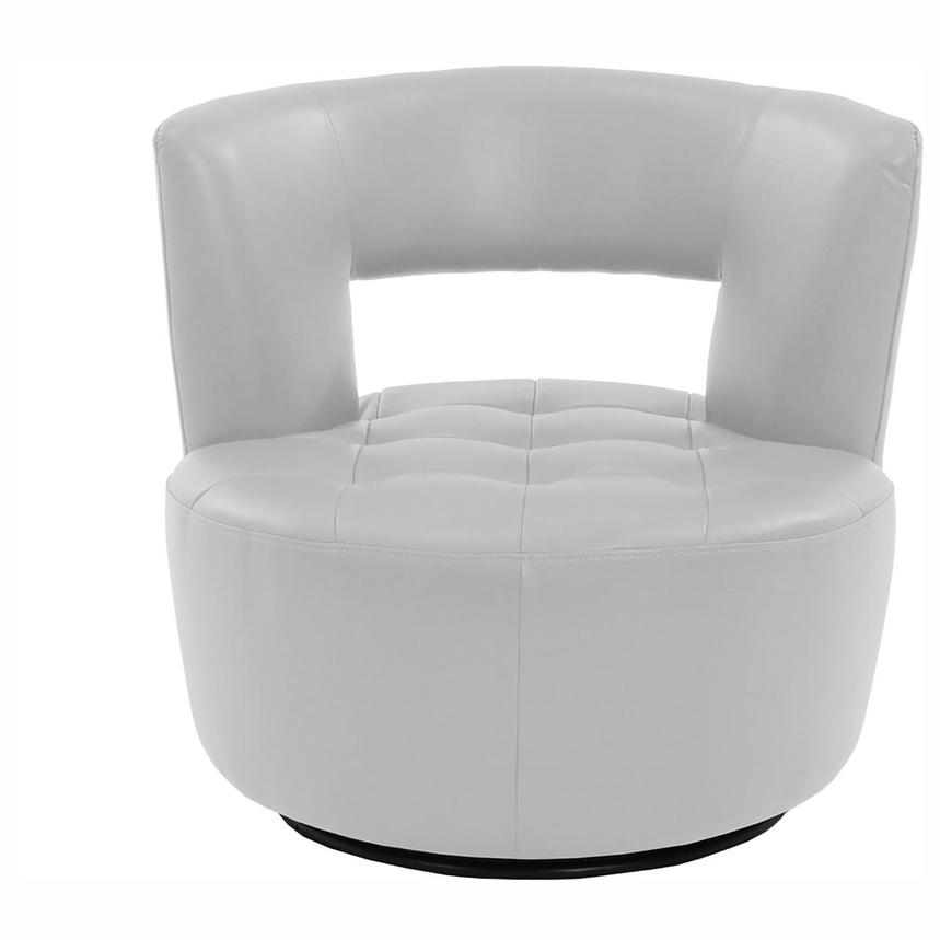 Noale White Accent Chair  alternate image, 2 of 4 images.