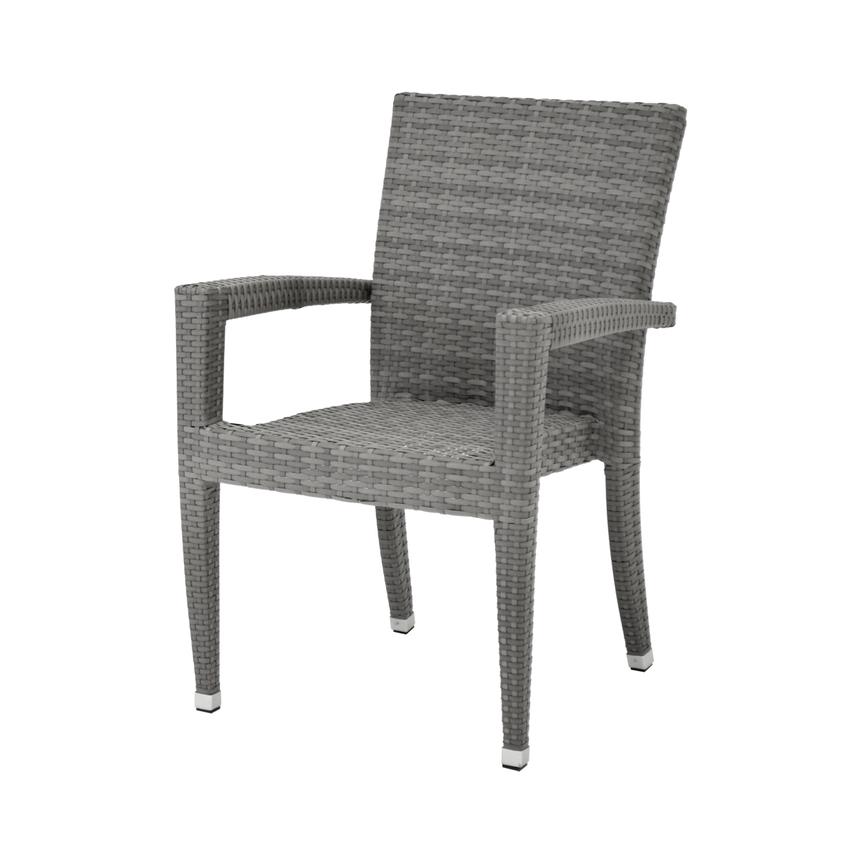 Neilina Gray Arm Chair  main image, 1 of 4 images.
