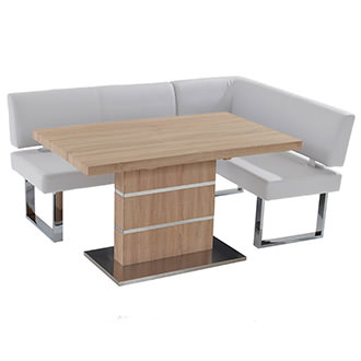 Lorange/Linden 2-Piece Right Corner Nook Set