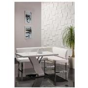 Linden White Rectangular Dining Table  alternate image, 3 of 5 images.