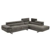 Tahoe Gray Corner Sofa w/Right Chaise  alternate image, 3 of 7 images.