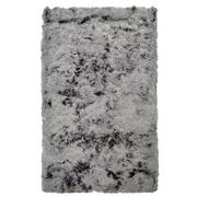 Silky Deluxe Gray 5' x 8' Area Rug  main image, 1 of 4 images.
