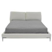 Ella White Queen Platform Bed  alternate image, 4 of 8 images.