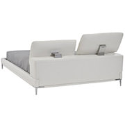 Ella White King Platform Bed  main image, 1 of 8 images.