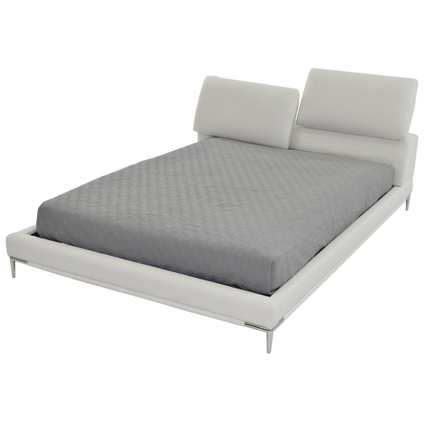 Ella White Queen Platform Bed alternate image, 3 of 8 images.