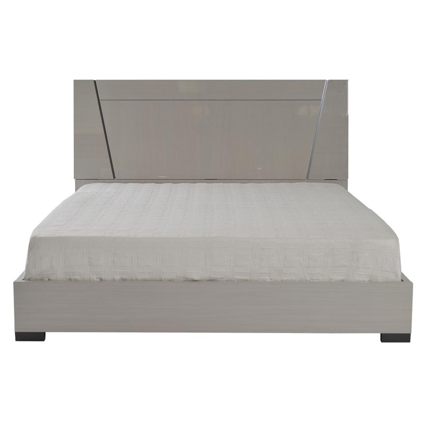 Mont Blanc Gray Queen Panel Bed  alternate image, 2 of 5 images.