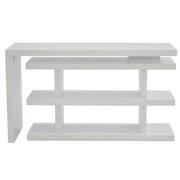 Jax White L-Shaped Desk  alternate image, 3 of 5 images.