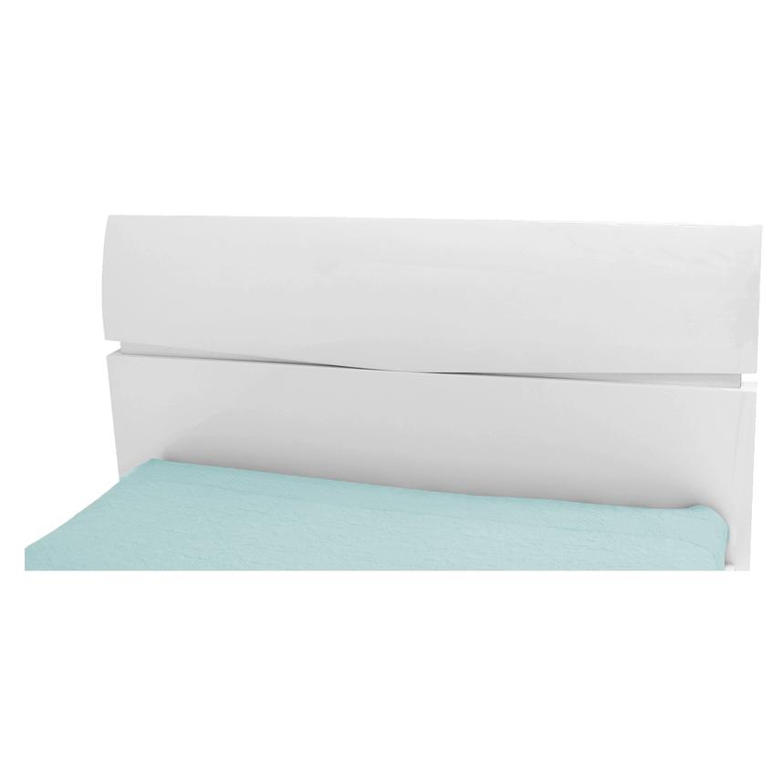 Brighton White Full Platform Bed alternate image, 3 of 5 images.