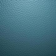 Enzo Blue Leather Accent Chair  alternate image, 11 of 11 images.