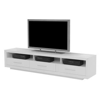 Wall Entertainment Units Tv Stands El Dorado Furniture Contour White Tv Stand