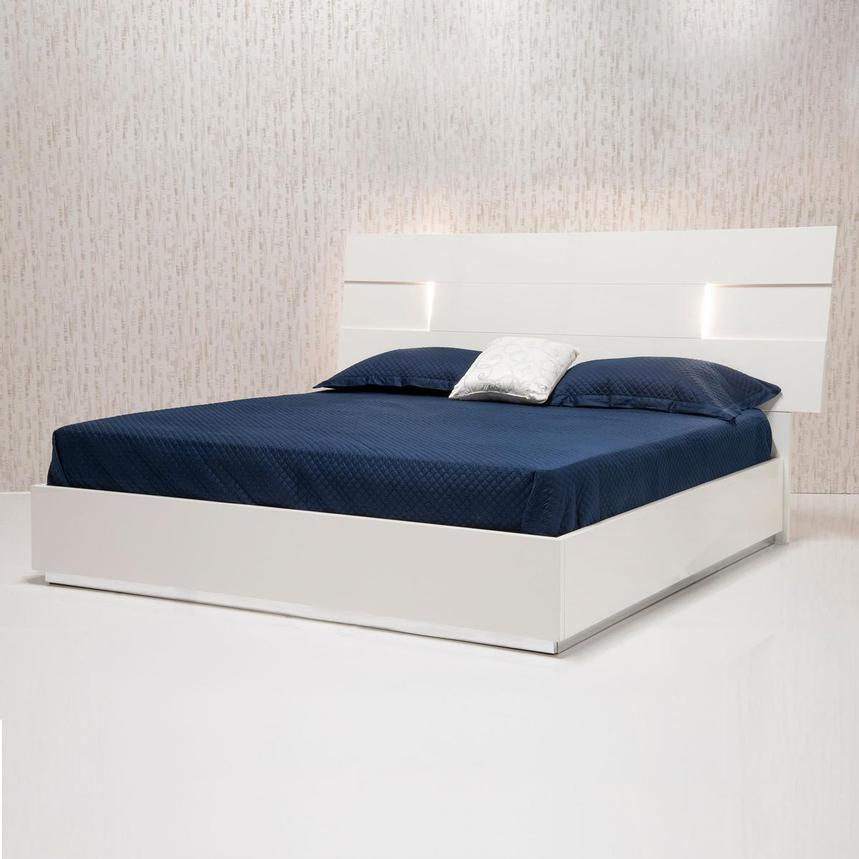 Ava Queen Platform Bed Made In Italy El Dorado Furniture Ava Queen Platform Bed Made In Italy Alternate Image 9 Of 12 Images