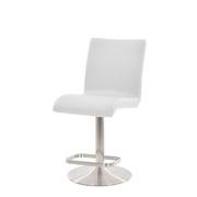 Fogo White Adjustable Stool  alternate image, 4 of 9 images.