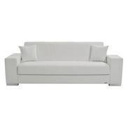 Kobe White Futon Sofa  alternate image, 3 of 8 images.