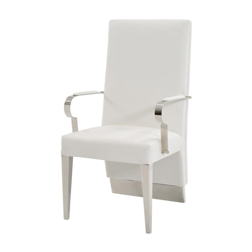Ulysis White Arm Chair  main image, 1 of 6 images.