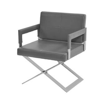 Dakota Gray Accent Chair