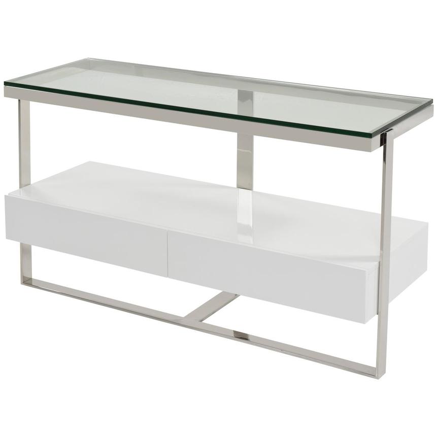 Calypso White Console Table  alternate image, 2 of 5 images.