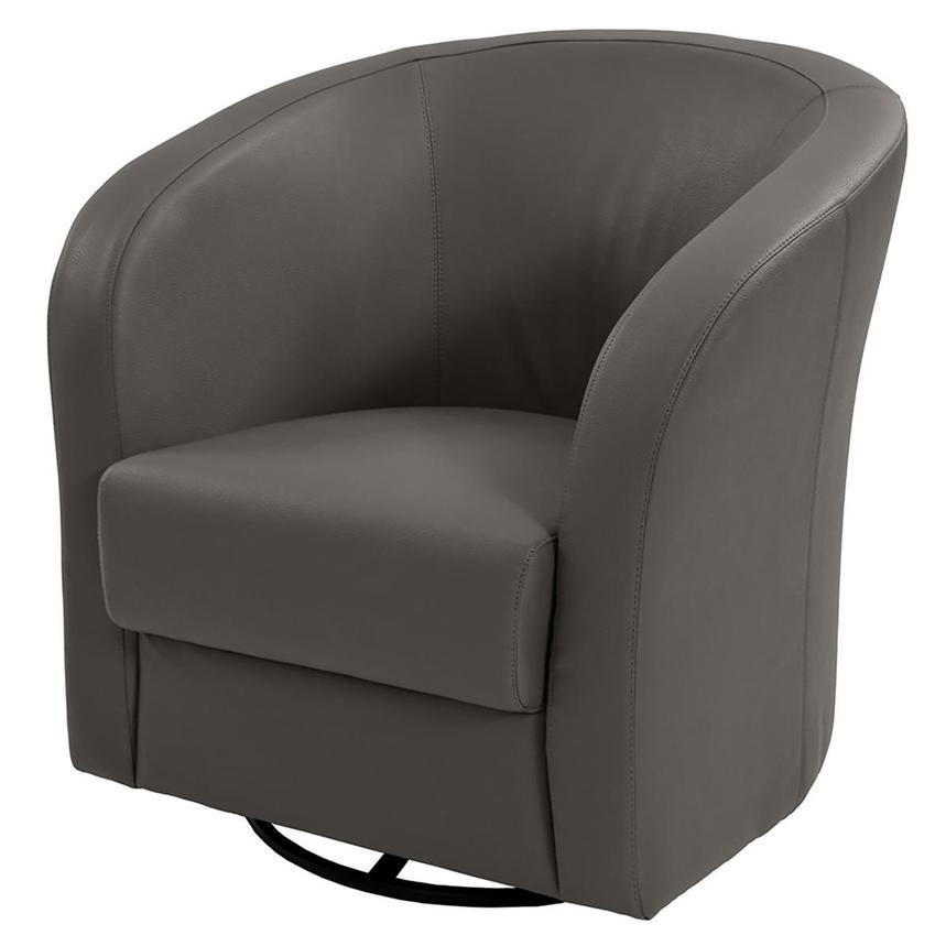 Delia Gray Accent Chair main image, 1 of 5 images.