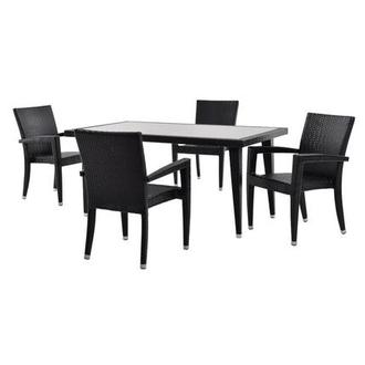 Neilina Black 7-Piece Patio Set | El Dorado Furniture