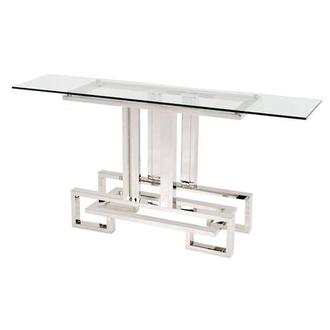 Verso Silver Console Table