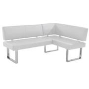 Linden White 3-Piece Right Corner Nook Set  alternate image, 7 of 14 images.