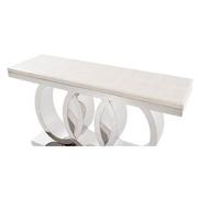 Lillian Silver Console Table  alternate image, 5 of 7 images.