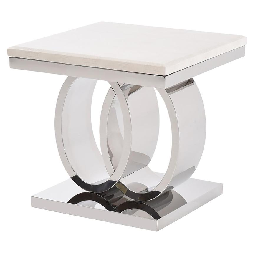 Lillian Silver Side Table main image, 1 of 5 images.