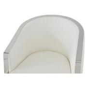 Maxi White Accent Chair  alternate image, 4 of 6 images.