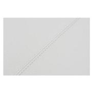 Rio White Leather Ottoman  alternate image, 5 of 5 images.