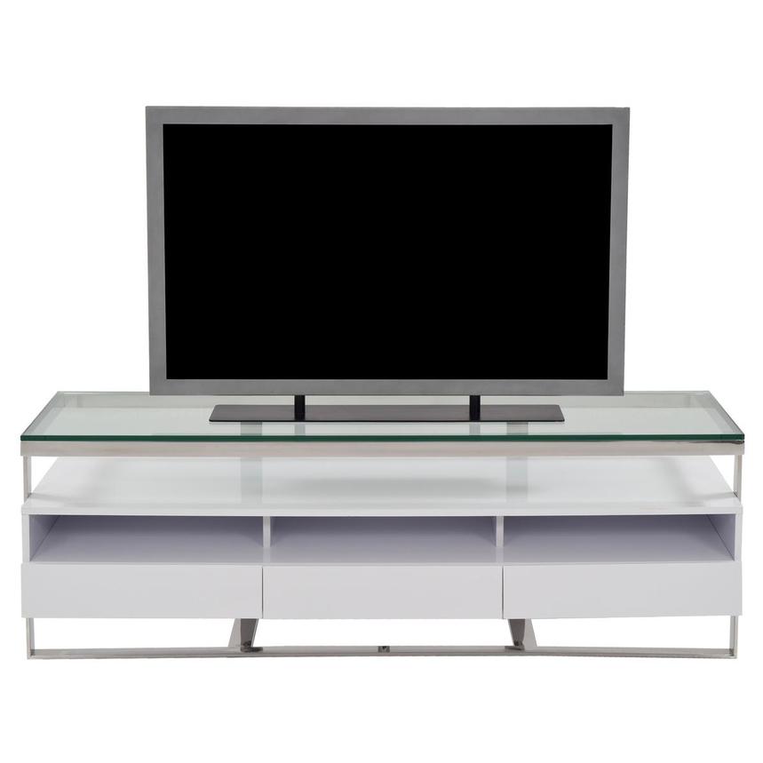 Calypso White TV Stand  main image, 1 of 6 images.