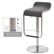 Binx Gray Adjustable Stool  alternate image, 6 of 7 images.