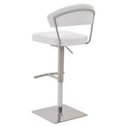Bold White Adjustable Stool  alternate image, 3 of 8 images.