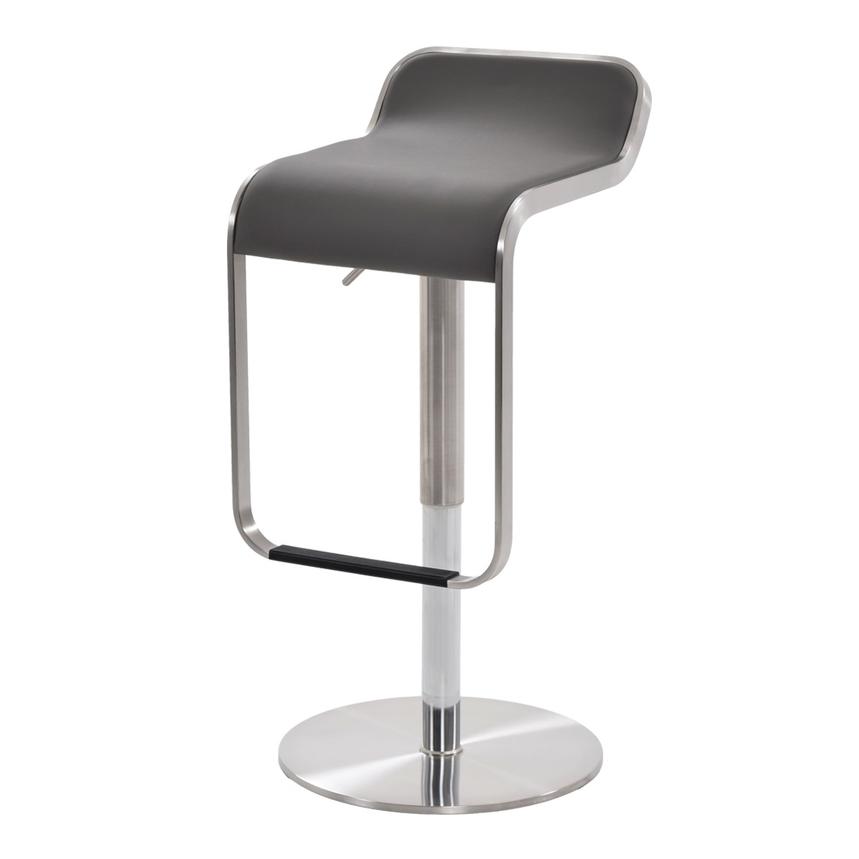 Binx Gray Adjustable Stool main image, 1 of 7 images.