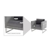 Emma Gray Accent Chair  alternate image, 8 of 10 images.