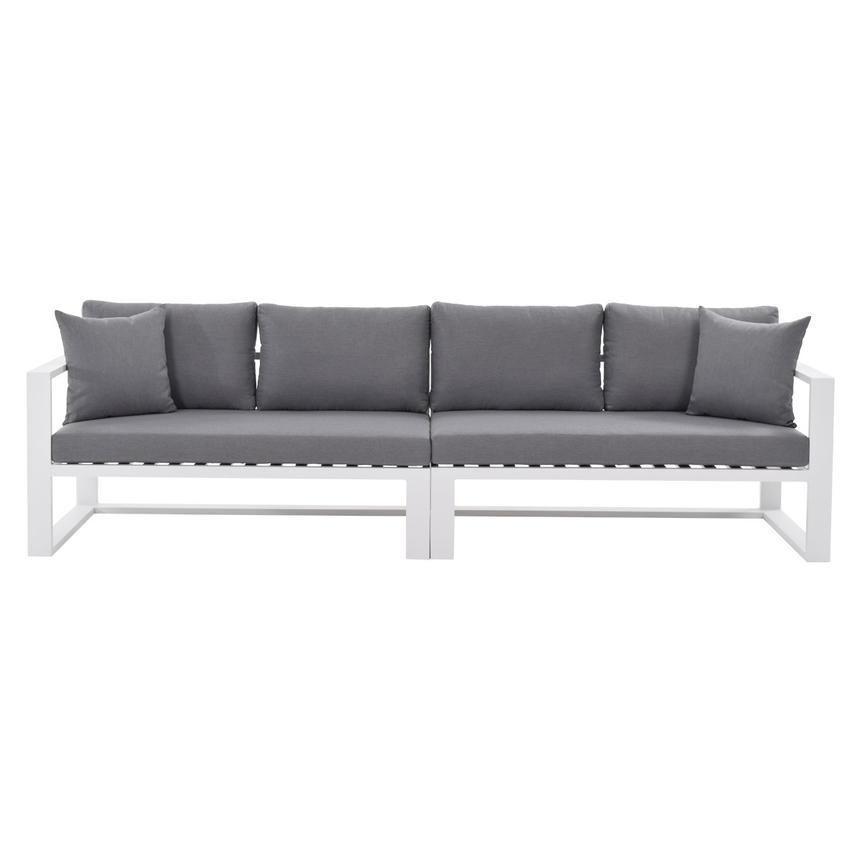 Mykonos Gray Oversized Sofa  alternate image, 3 of 6 images.