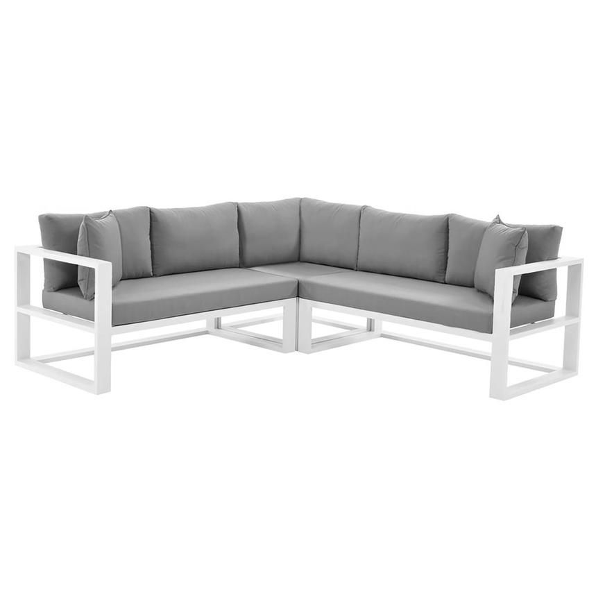Mykonos Gray Sectional Sofa  main image, 1 of 5 images.