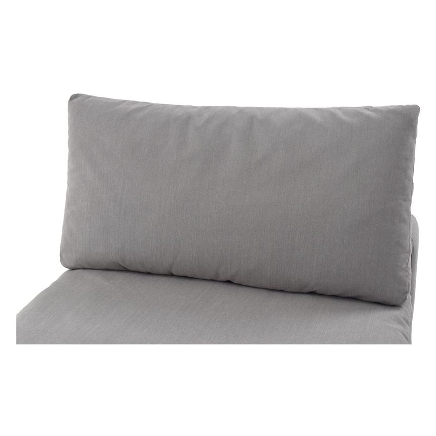 Nube Gray Armless Chair  alternate image, 3 of 6 images.